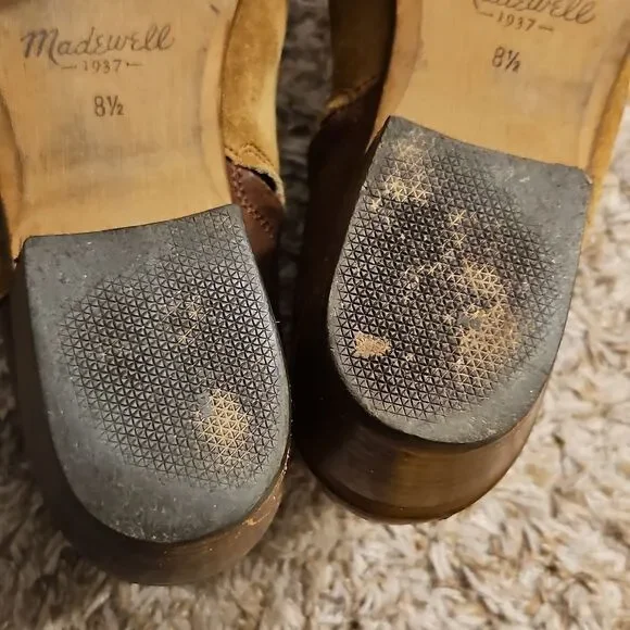 Madewell Leather & Suede Ankle Boots – Size 8.5 - Picture 11 of 11